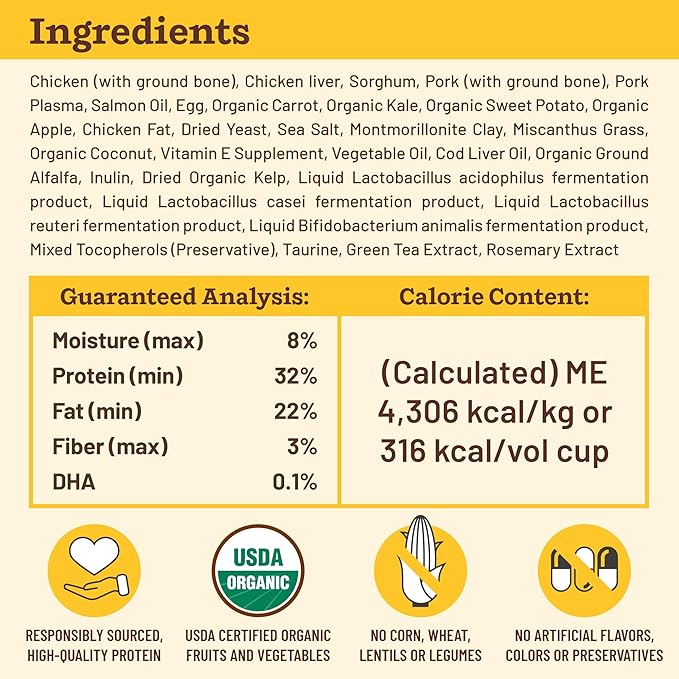 Primal Kibble in The Raw, Freeze Dried Dog Food, Puppy Recipe, Scoop & Serve, Made with Raw Protein, Whole Ingredient Nutrition, Crafted in The USA, Dry Dog Food 1.5 lb Bag