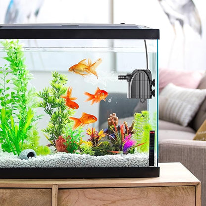 NFESOLAR Submersible Water Pump 120GPH, Ultra Quiet Submersible Pump with Dry Burning Protection 3ft High Lift for Fountains, Waterfall, Hydroponics, Aquariums KF202