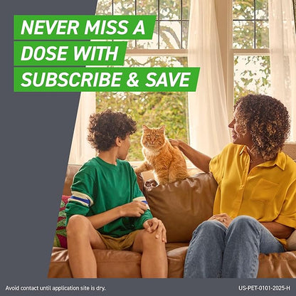 FRONTLINE Plus Flea and Tick Treatment for Cats Over 1.5 lbs. 3 Treatments