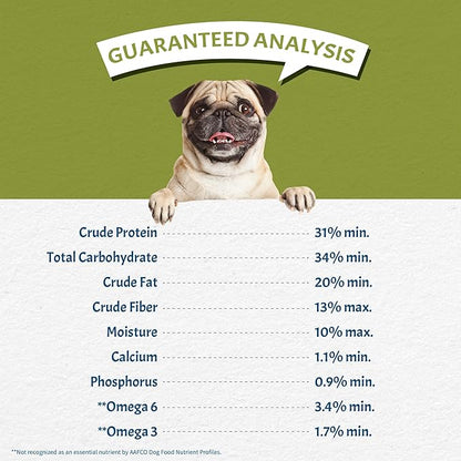 Canine Caviar - Small Breed: Chicken & Whole Ground Oats, Alkaline Dry Dog Food, Limited Ingredients, Gluten-Free, Based on Science & Research, Veterinary Alternative Diet (22 Pound Bag)