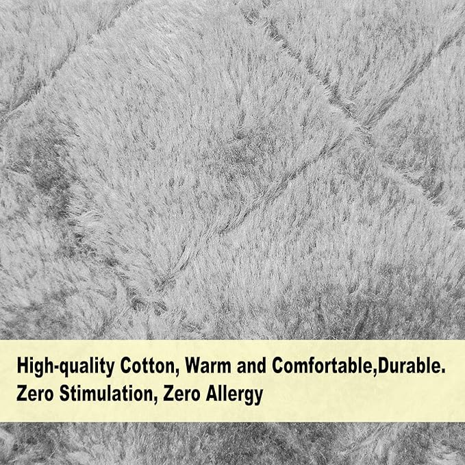 Winter Warm Bird Nest House Shed Hut Hanging Hammock Finch Cage Plush Fluffy Birds Hut Hideaway for Hamster Parrot Macaw Budgies Eclectus Parakeet Cockatiels Cockatoo Lovebird (L, Grey)