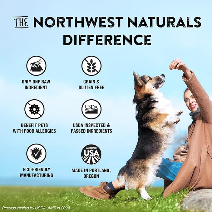 Northwest Naturals Raw Rewards Freeze-Dried Bison Liver Treats for Dogs and Cats - Bite-Sized Pieces - Healthy, 1 Ingredient, Human Grade Pet Food, All Natural, Proudly Made in USA, 3 Oz (Pack of 3)
