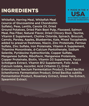 Wellness CORE Dry Dog Food, Grain-Free, High Protein, Natural, Ocean Whitefish, Herring, & Salmon Recipe, (4-Pound Bag)