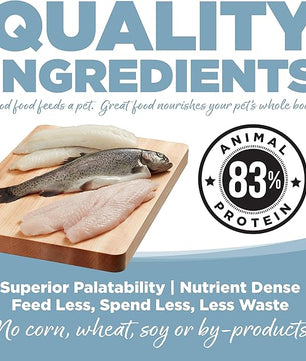NutriSource Element Series Open Waters Dry Dog Food, Haddock, Trout and Duck, 12LB