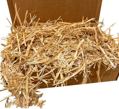 Blue Mountain Hay | Organic Bedding Straw (10 lb) | Natural Pet Bedding & Insulation for Rabbits, Guinea Pigs, Goats, Chickens, Stray & Feral Cats, and Small Animal Shelters