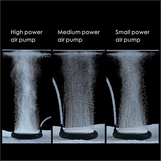 Carefree Fish Aquarium Nano Air Stone Disk Fish Tank Bubble Stone Disc 1.4/2/4/6/8 Inch