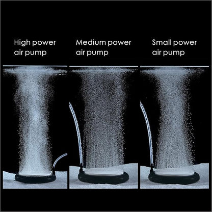 Carefree Fish Aquarium Nano Air Stone Disk Fish Tank Bubble Stone Disc 1.4/2/4/6/8 Inch