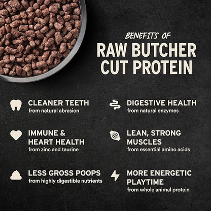 Vital Essentials Freeze-Dried Raw Pork Meal or Mixer Cat Food Crunchy Nibs, 12 oz