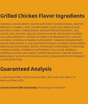 Amazon Brand - Wonder Bound Small Breed Wet Dog Food, Variety Pack (Beef Recipe, Grilled Chicken Flavor, Filet Mignon Flavor), Loaf in Gravy, 3.5 Ounce (Pack of 24)