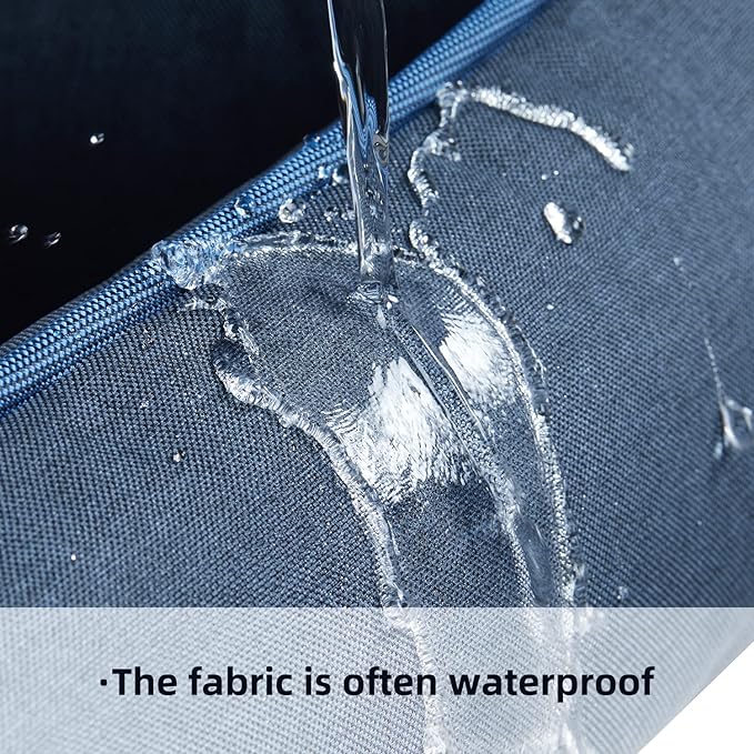 Orthopedic Dog Beds for Medium Dogs, Durable Egg Crate Foam Sofa Dog Bed wit Washable Removable Cover,Waterproof Lining,Pet Bed for Large Dogs (Dark Grey, 31.5" L x 25.2" W x 7" Th)