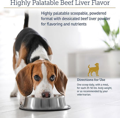 Rx Vitamins Essentials for Dogs - Daily Vitamins & Minerals - with Blue Spirulina, Kelp Powder, and Milk Thistle - Complete Canine Vitamins and Essential Minerals Powder - 8 oz