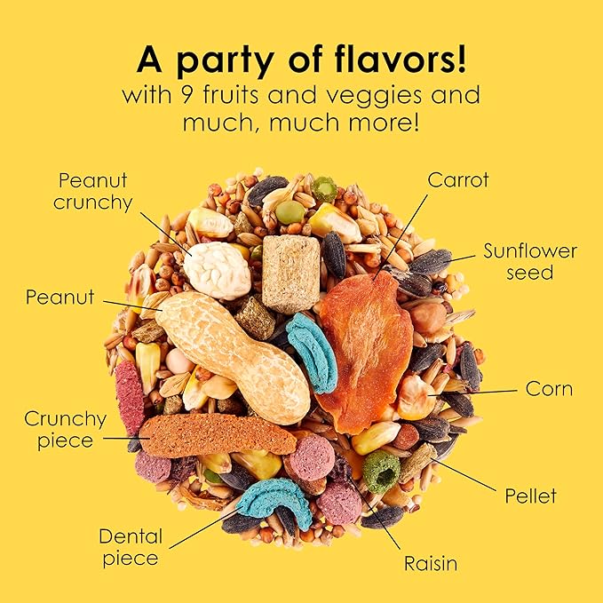 Kaytee Fiesta Mouse & Rat Food Flavor Medley 15 Pounds