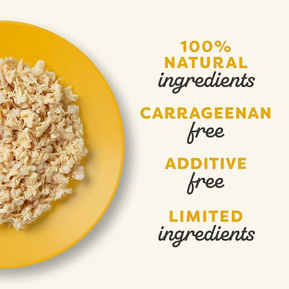 Applaws Natural Wet Canned Cat Food, Limited and Natural Ingredients, High Protein with No Artificial Additives, Chicken Selection Variety Pack in Broth (12 x 2.47oz Cans)