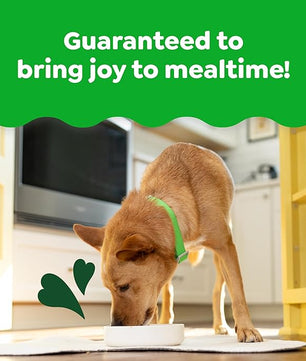 Greenies Smart Topper High Protein Wet Mix-in for Dogs, Chicken, Beef, Sweet Potatoes, Potatoes & Spinach Recipe in Vitabroth Broth- Bone Broth + Vitamins E & B1, 10 Count