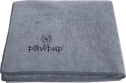 Dog Towels for Drying Dogs Super Absorbent Microfiber Pet Grooming Towel for Dogs, Cats and Other Pets (55 x 28 Inches, Grey)