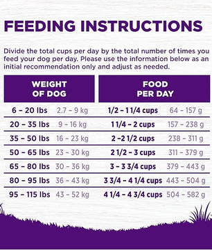 Wellness Complete Health Dry Dog Food with Grains, Natural Ingredients, Made in USA with Real Meat, All Breeds, For Adult Dogs (Whitefish & Sweet Potato, 15-Pound Bag)