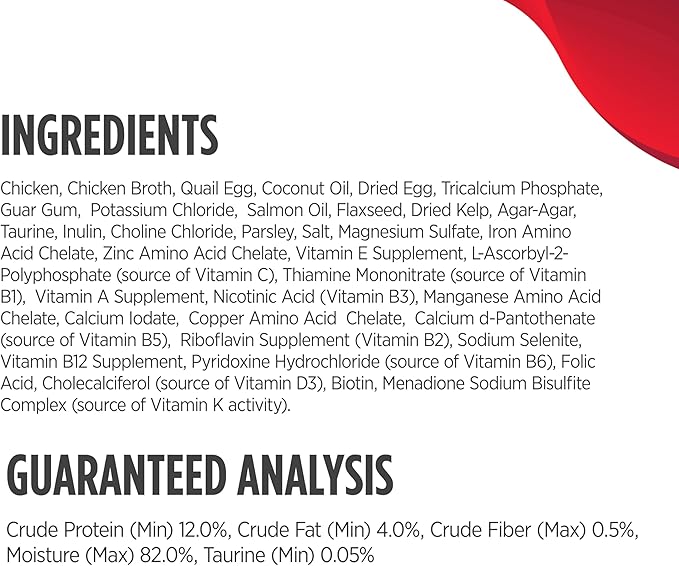 Nulo Grain-Free Minced with Whole Proteins Wet Canned Cat and Kitten Food, Chicken & Quail Egg in Broth, 2.8 Ounce, 12 Cans