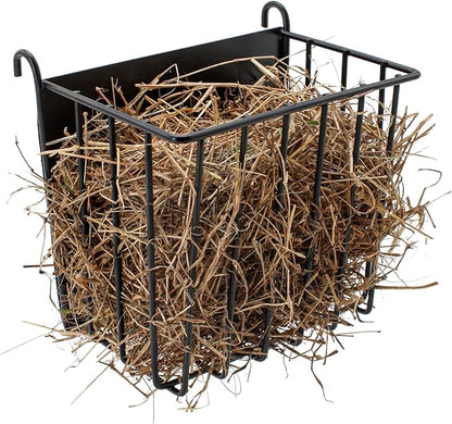 Guinea Pig Hay Feeder，Rabbit Hay Feeder with Heavy-Duty Metal Frame Hay Holder，for Bunny, Guinea Pigs,Chinchillas-6.9x4.7x6.6 inch