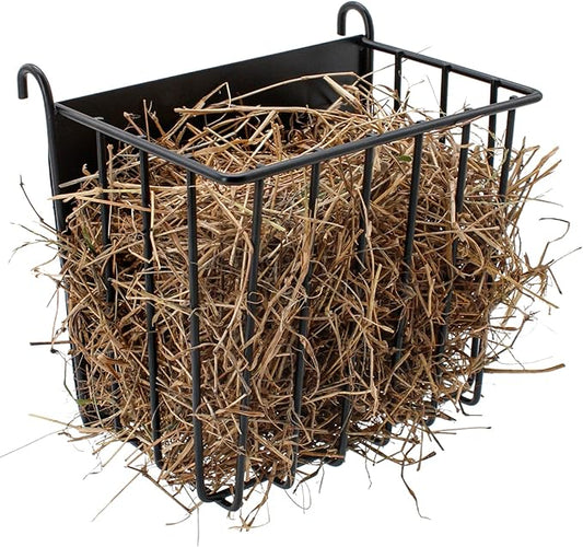 Guinea Pig Hay Feeder，Rabbit Hay Feeder with Heavy-Duty Metal Frame Hay Holder，for Bunny, Guinea Pigs,Chinchillas-6.9x4.7x6.6 inch