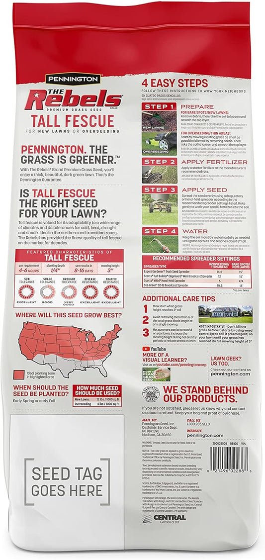 Pennington The Rebels Tall Fescue Grass Seed Mix 7 lb