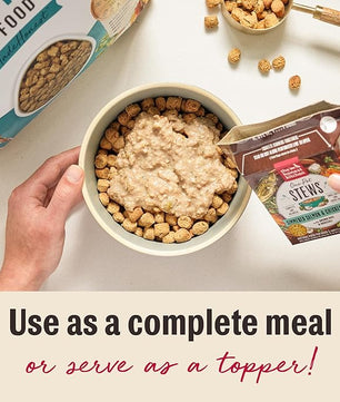 The Honest Kitchen One Pot Stews: Simmered Salmon & Chicken Stew with Brown Rice & Broccoli Wet Dog Food, 10.5 oz x6