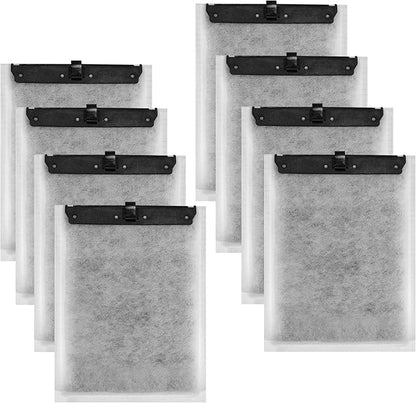 Nebulist 8 Pack Large Aquarium Filter Cartridges Compatible with Tetra Whisper Filters IQ 20/30/45/60, Whisper 20i/40i, Whisper PF20/30/40/60