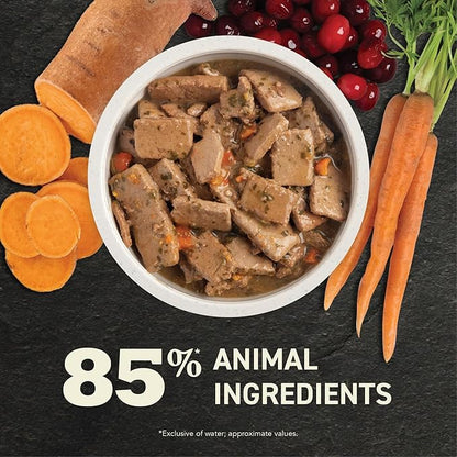 ACANA Premium Chunks in Bone Broth Grain-free Wet Dog Food Beef Recipe 12.8oz Cans (12 Count)
