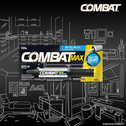 Combat Indoor and Outdoor Ant Killing Gel, 27 Gram