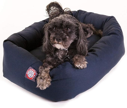 Majestic Pet 24 inch Blue Bagel Dog Bed Products