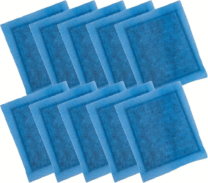 Yingti Fish Tank Filters, Aquarium Filter Cartridge for 20-40/30-60 Gallon Fish Tank Power Filter Cartridge Replacement for EZ-Change #3(10 Pcs)