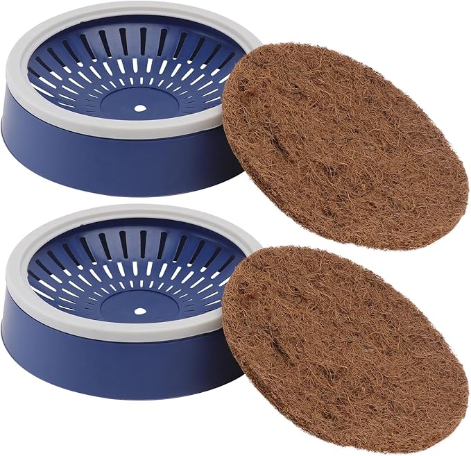 2 Sets Pigeon Nest Egg Nest Pigeon Breeding Nest Dove Mat Pigeon Nest Supply Birds Cages Parakeet Bird Cage White Plastic Eggs Bird Nest Hut Bird Liner Egg Bowl Homing Pigeon Coir