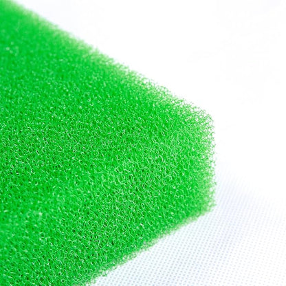 AQUANEAT Aquarium Filter Sponge Open Cell Foam Sheet Bio Sponge Filter Media Pad HMF Fish Tank Sump Divider (23" Lx 12.25" W x 2" H, Green)