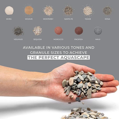 Ultum Nature Systems Controsand Sequoia Gravel (8L) - Small Pebbles for Fish Tank - Planted Aquarium Rocks - Fish Tank Substrate - Aquarium Pebbles - Versatile Fish Tank Stones