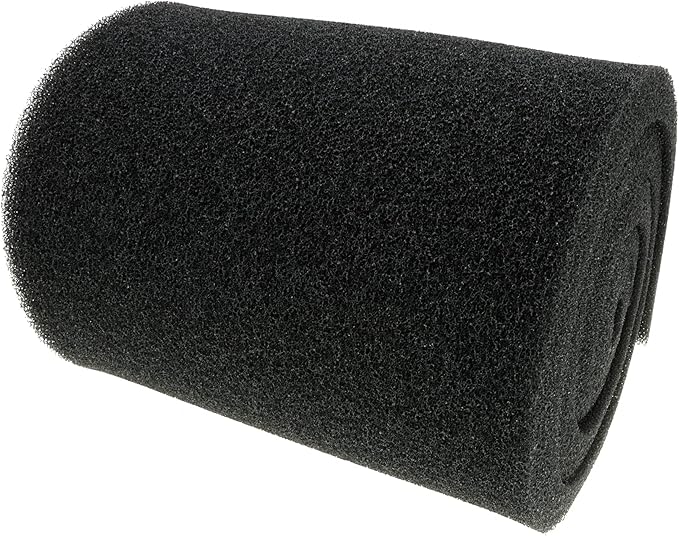 AFA Aquarium Filter Media Sponge Pad, Fish Tank Bio Open Cell Coarse Foam Block Foam Pre Filter Sponge Material (12" x 72" x 1" 30ppi)