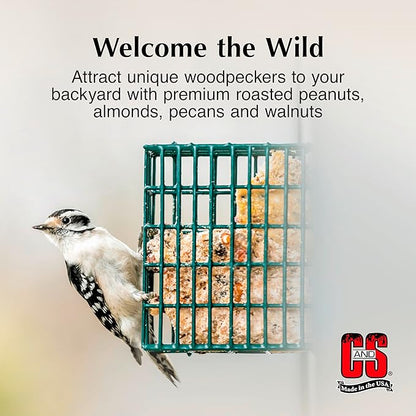 C&S Woodpecker Suet Treat, 11 Ounce, 8 Pack