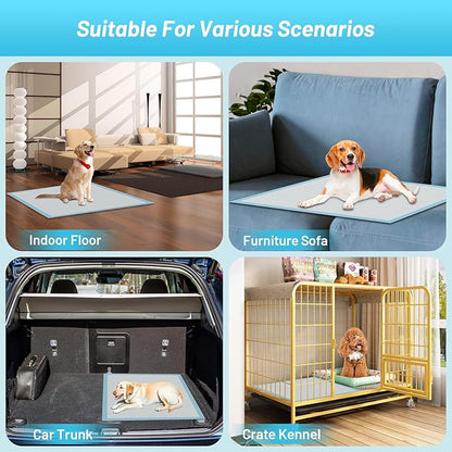 Puppy Pee Pads for Dogs - 32"x36" Extra Large, 60 Count, Leak-Proof & Super Absorbent, Thicken Disposable Potty Pads for Puppy & Cat Training