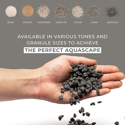 Ultum Nature Systems Controsand Vesuvius Aquarium Gravel (3L) - Versatile Aquarium Substrate for Planted & Shrimp Tanks