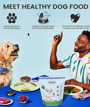 The Pets Table Beef & Berries Grain-Free Air Dried Dog Food, 1 lb (16 Oz) Bag