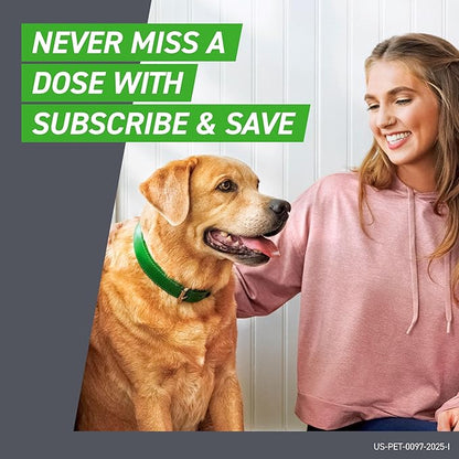 FRONTLINE Plus Flea and Tick Treatment for Large Dogs Up to 45 to 88 lbs. 3 Treatments