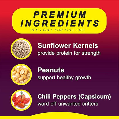 Wild Delight Advanced Formula Squirrel Away Zero Waste Wild Bird Food 5lbs