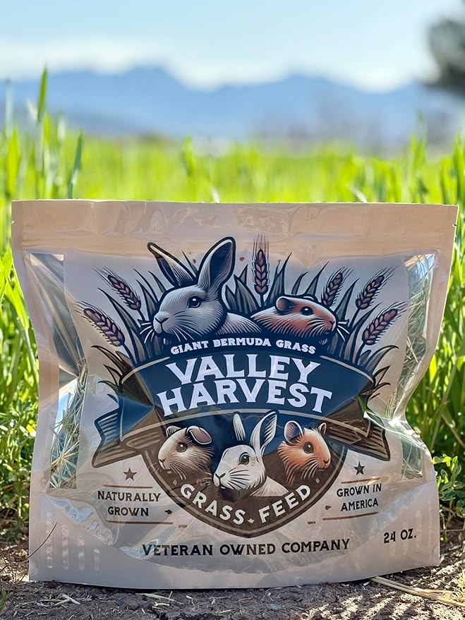 Grass Hay – Nutritious Feed for Rabbits, Guinea Pigs, Chinchillas, Tortoises & Hamsters – Natural Snack & Daily Feed for Small Pets