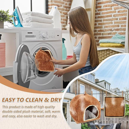 Guinea Pig Hideout.Guinea Pig Bed.Bunny Bed.Bunny&Rabbit Hideout.Guinea Pig Cage Accessories for Guinea Pig House.Ferret&Chinchilla Bed and Rabbit House.Guinea Pig Hut.