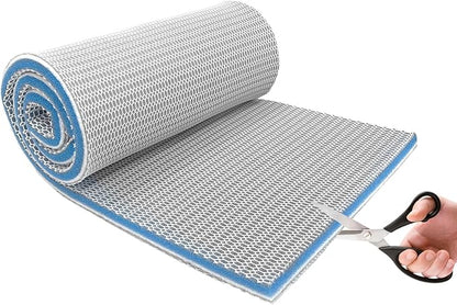 Aquarium Filter Media,11.8"x15.7"- 8-Layer Filter Sponge Pad for Fish Tank and Pond,Cuttable & Washable Aquarium Filter Floss for Crystal Clear Water