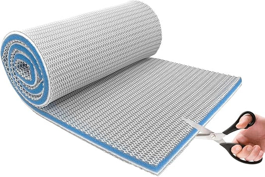 Aquarium Filter Media,11.8"x15.7"- 8-Layer Filter Sponge Pad for Fish Tank and Pond,Cuttable & Washable Aquarium Filter Floss for Crystal Clear Water