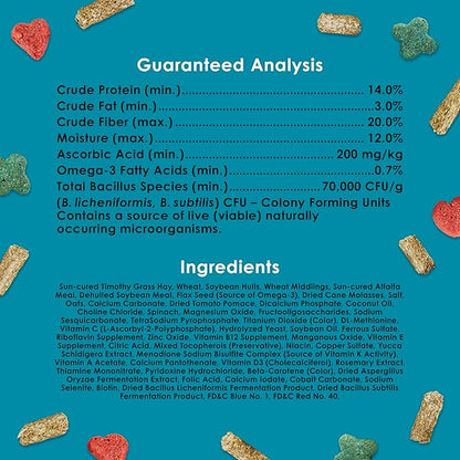 Kaytee Forti-Diet Pro Health Nourish+Protect Guinea Pig Food, Comprehensive Nutrition Backed by Science, Digestive Health, Immune Support, 5 pounds