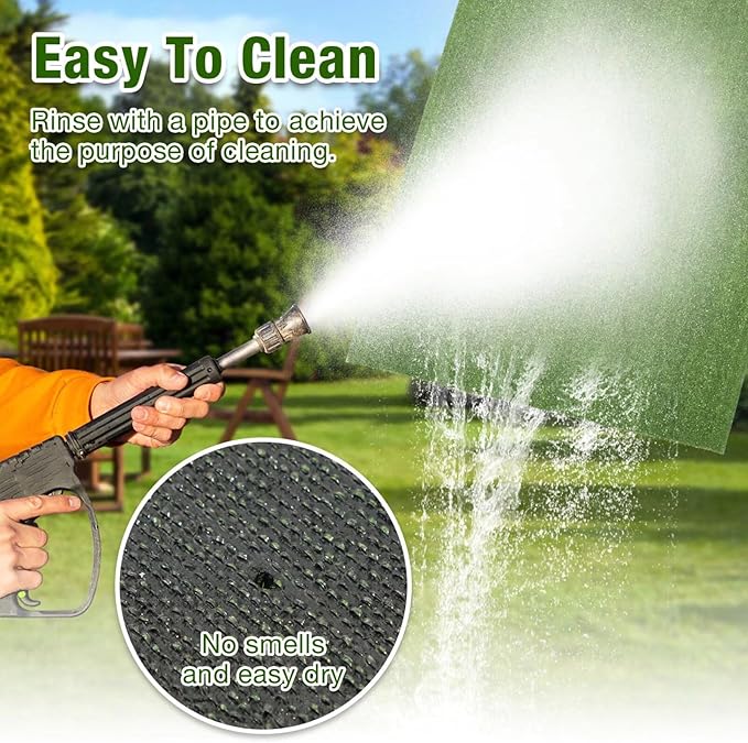 GLOBREEN Grass Pad for Dog Large Size - 2FTx6FT, Dog Potty Training Turf, Indoor Outdoor Pets Pee Fake Grass for Balcony Patio Yard