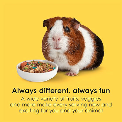 Kaytee Fiesta Guinea Pig Food, Nutritious and Fun Blend, Supports Dental Health and Digestion, 2.5 pounds