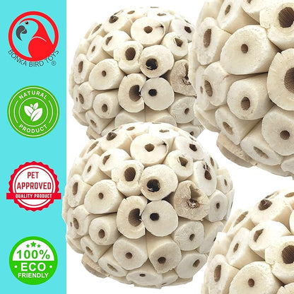 Bonka Bird Toys 2363 Pk2 Large Sola Atta Ball Bird Toys