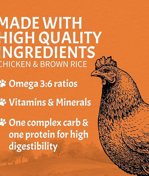Canine Caviar - Special Needs: Chicken & Brown Rice Alkaline Dry Dog Food, Limited Ingredients, Gluten-Free, Based on Science & Research, Veterinary Alternative Diet (11 Pound Bag)