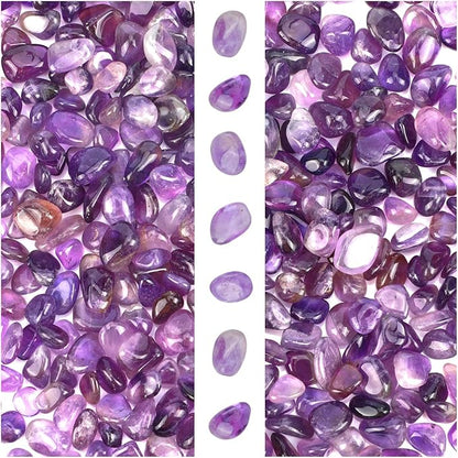 2lb Amethyts Chips Healing Crystal Stone for Aquarium Vase Plant Decoration Jewelry DIY